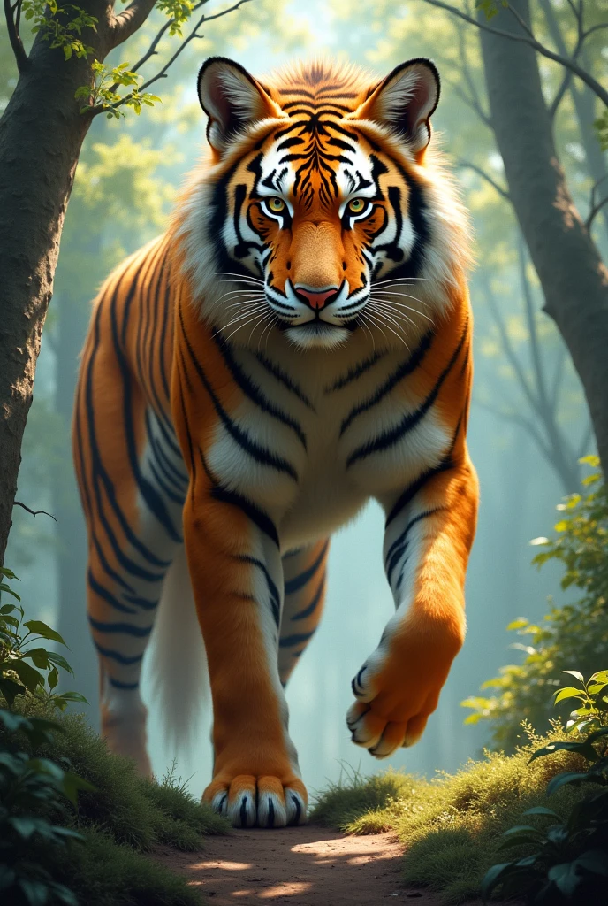 Wolf and tiger fusion