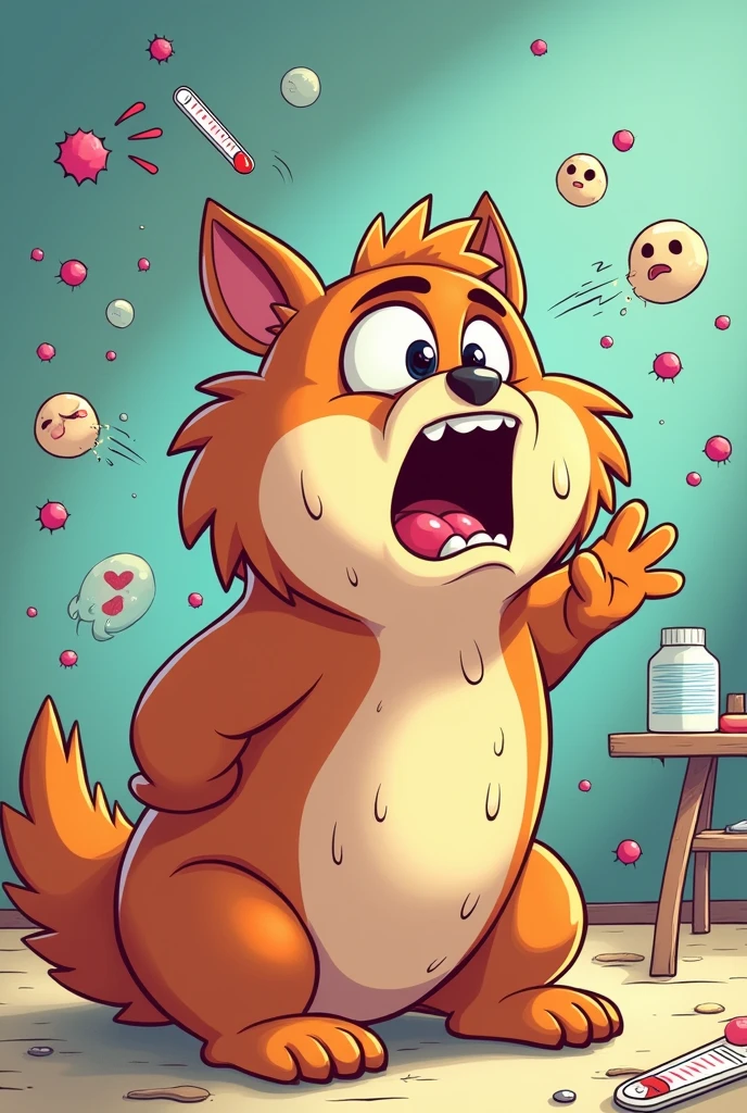 Animated sick