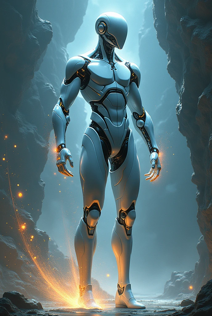 Xenon is a human. Draw it