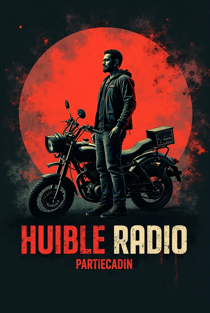 Create a logo for a radio station with insurgent content