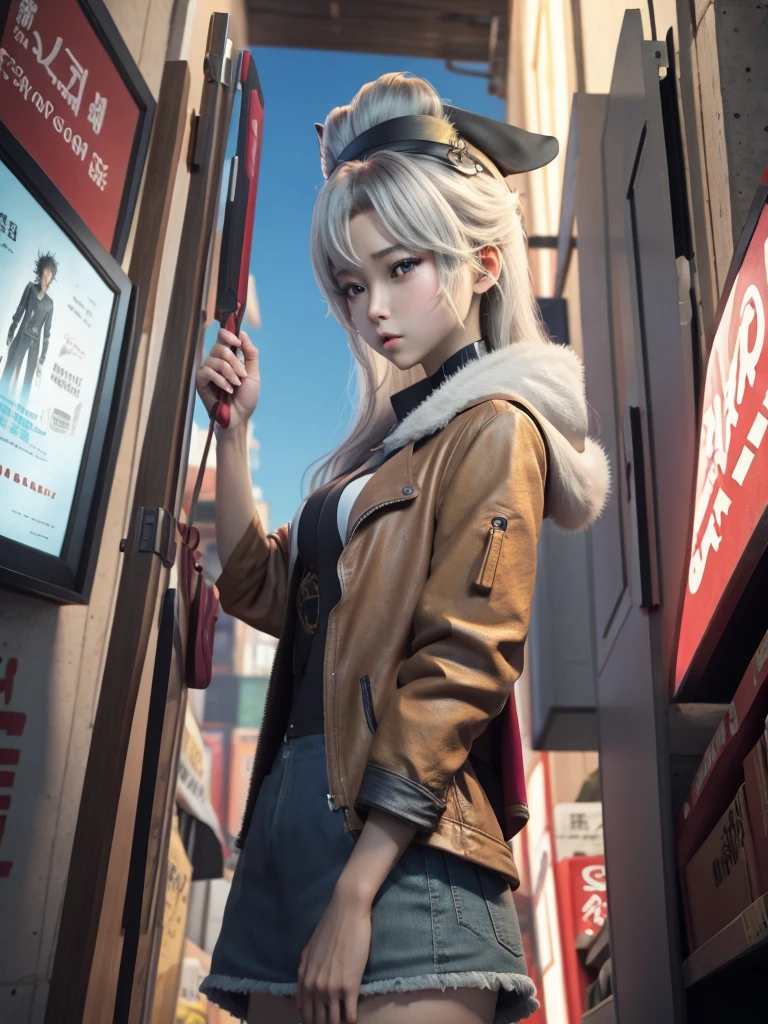 An anime movie poster