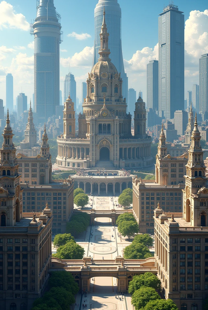 Architecture of a Metropolitan Complex