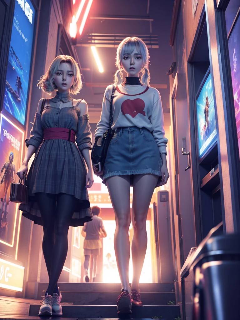 An anime movie poster at the Cinema