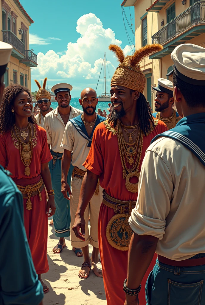 Sailors and Bahians from Umbanda