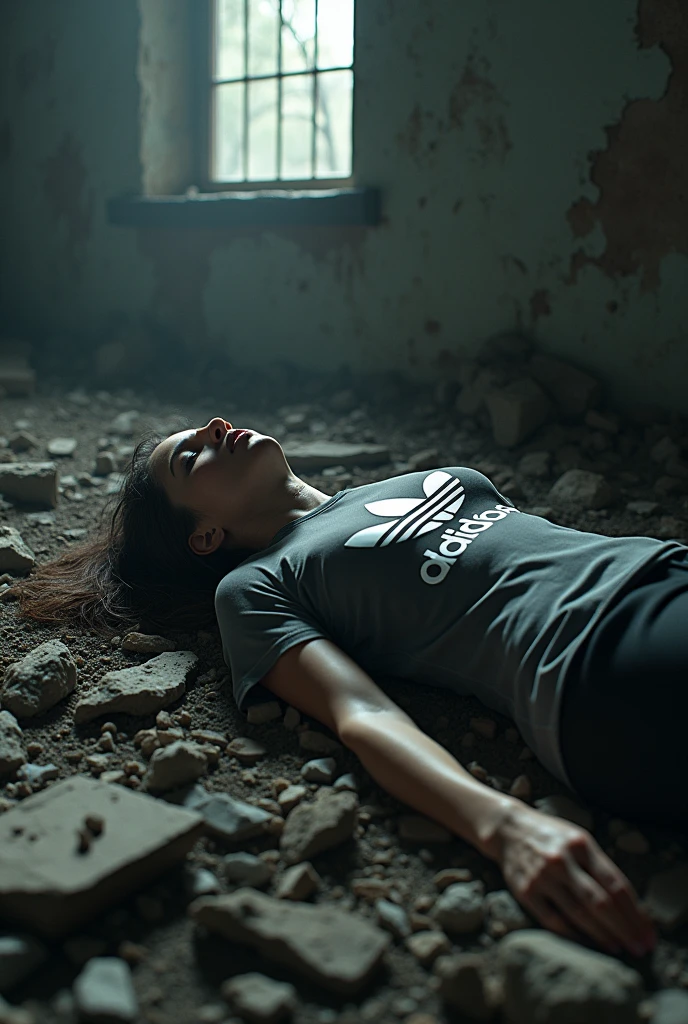 Adidas women was killed in Abandoned buildings