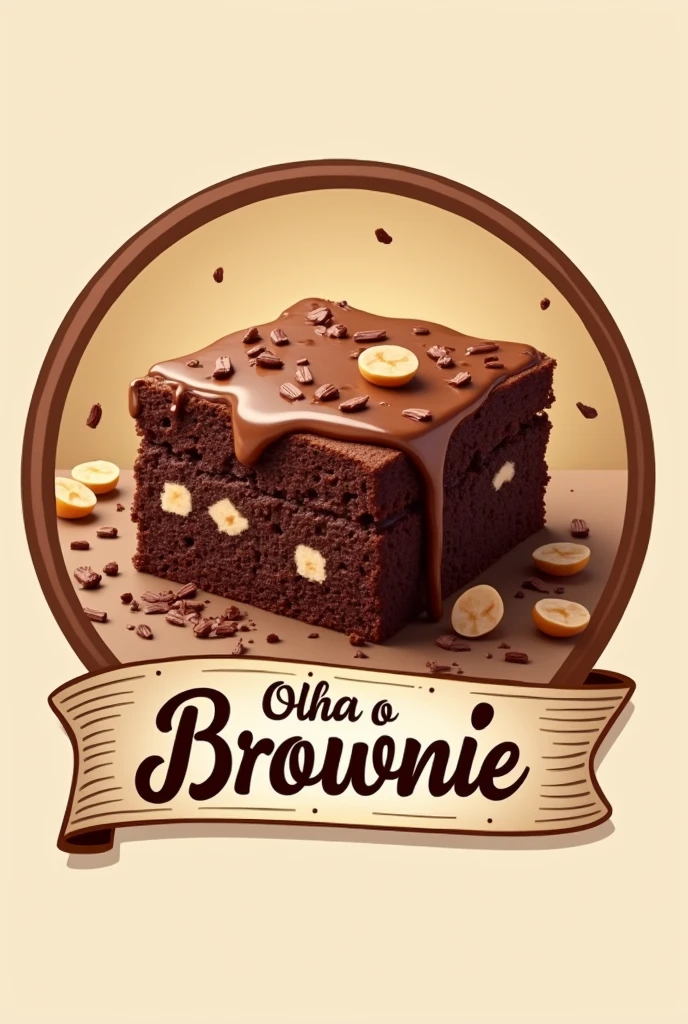 Stunning Princess Jasmine, photo in 8k, in action, cinematic.clearing! Let's create a logo description that you can pass on to a graphic designer or use as inspiration.:
**Brand Name:** "Olha o Brownie"
**Logo Description:**
1. **Main Element:**
- A delicious and inviting brownie in the center. Can be styled to look appetizing, with a rich texture and visible nutty pieces. The brownie should be the main focus, perhaps with a bite to give the feeling that it is ready to be tasted.
2. **Typography:**
- The name "Olha o Brownie" can be written in a fun and friendly font, which refers to indulgence and pleasure. Handwritten or rounded fonts work well to convey this feeling.. Consider using a color that contrasts with the brownie., like a cream or pink shade.
3. **colors:**
- colors quentes e apetitosas como marrom chocolate, cream and a touch of caramel. These colors evoke the flavor of the brownie and attract the eye..
4. **Additional Detail:**
- Add some decorative elements, like little crumbs around the brownie or a vintage-style ribbon that contains the brand name. A small illustration of a smiley or happy face on the brownie can add a playful and welcoming touch..
5. **Shape and Structure:**
- The logo can be circular or shaped like a brownie. (square or rectangular). The shape can help make the product stand out and make the logo more memorable..
I hope these ideas help you create a delightful and attractive logo for "Olha o Brownie"! If you need more details or adjustments, just tell me.