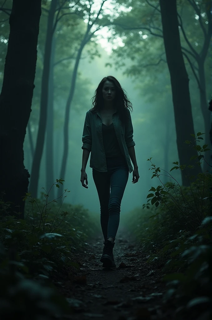 Lea retraced her steps, calling out for Hulk, but there was no response. The forest was growing darker, and Lea felt a wave of worry, but she knew she had to stay calm.