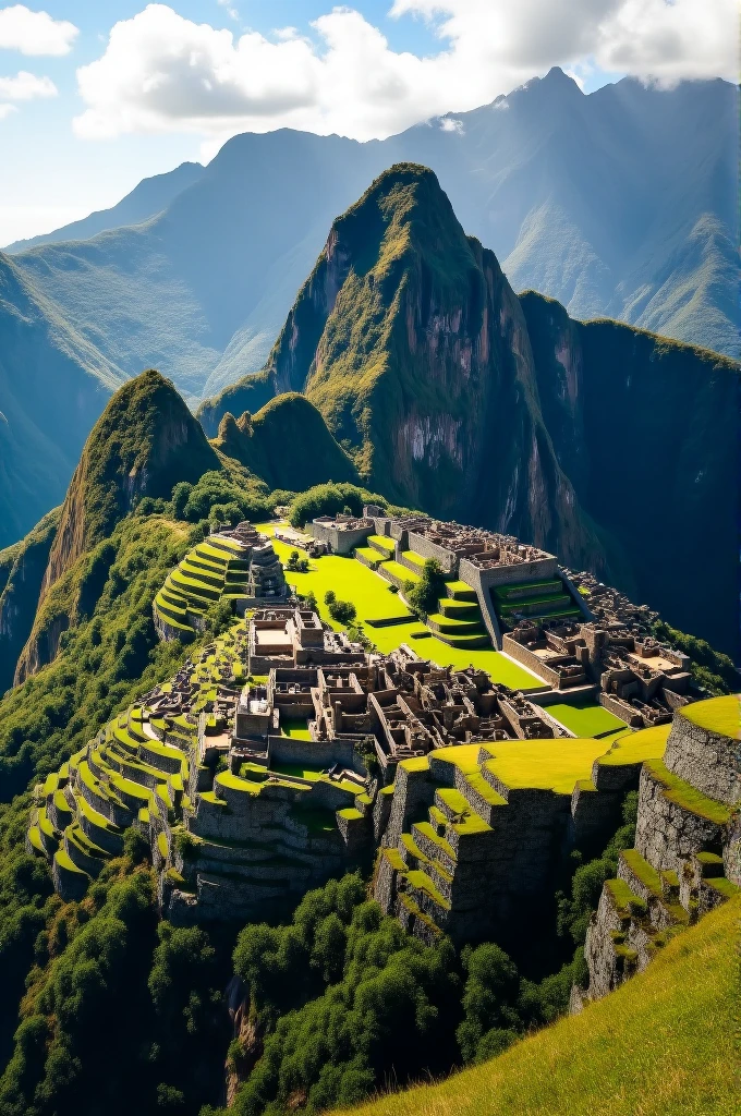 Machu Picchu at its peak