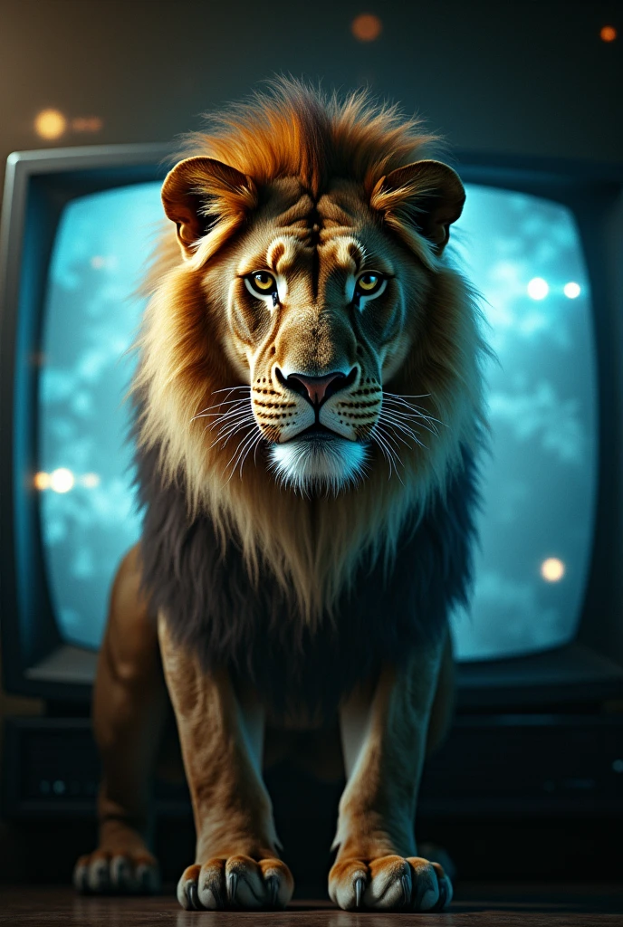 Lion in tv