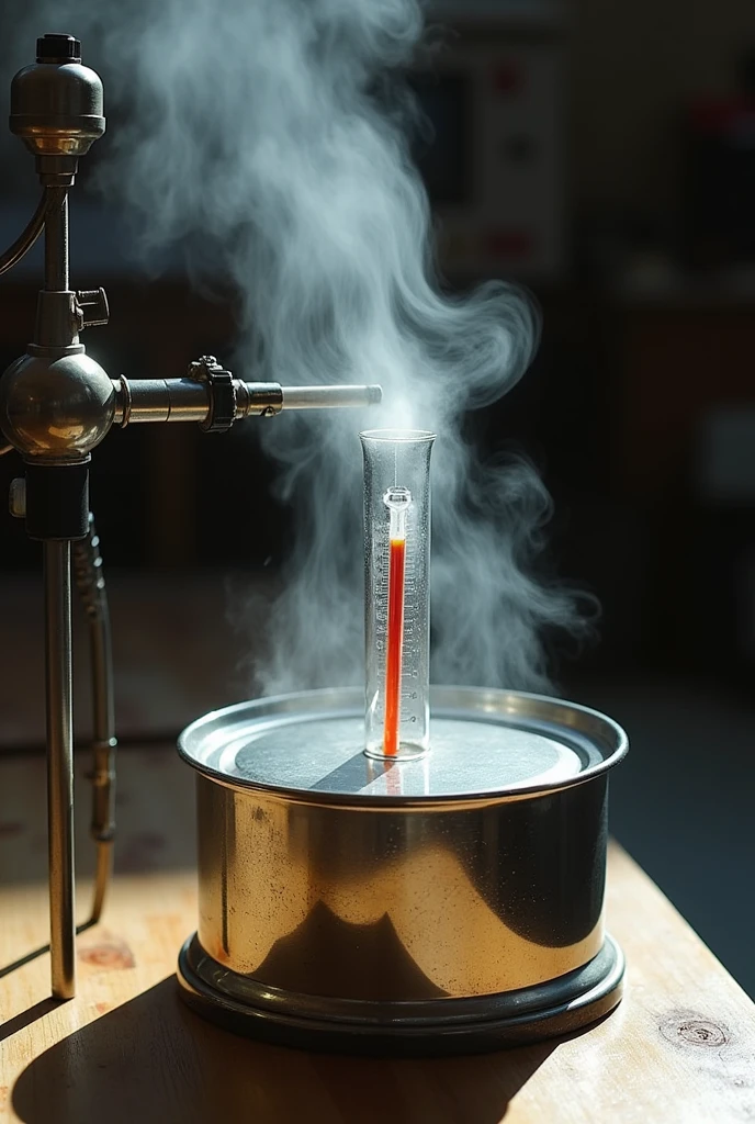 A method for determining the dew point fairly accurately, is to place a volatile fluid in a shiny metal container; after, The fluid is agitated with an air aspirator. Following this, placing a thermometer inside the fluid will indicate the temperature of the fluid and the container.. While it is shaking, The temperature at which a mist appears outside the metal container must be carefully observed.. This indicates the dew point temperature.