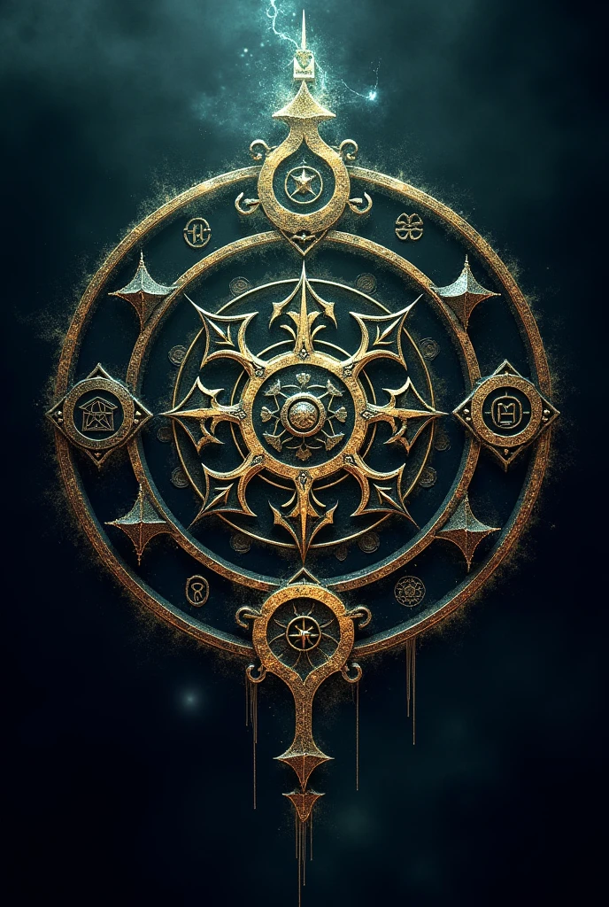Generates an image of symbols and runes
