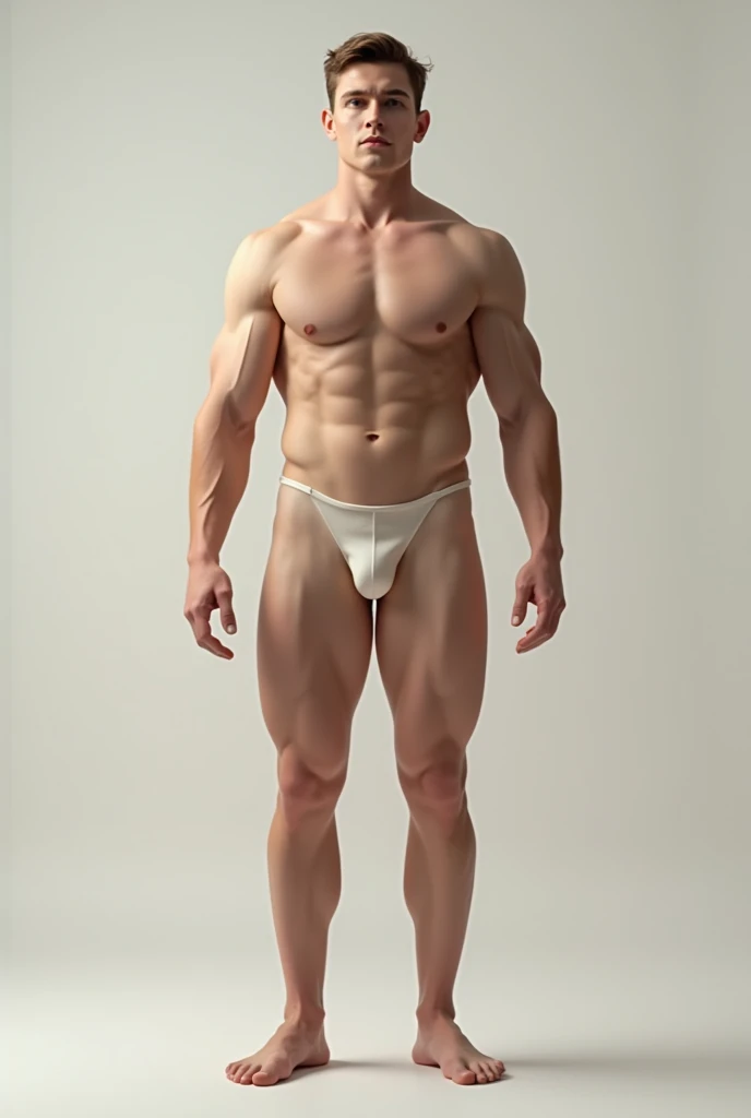 a man in front without any clothes
