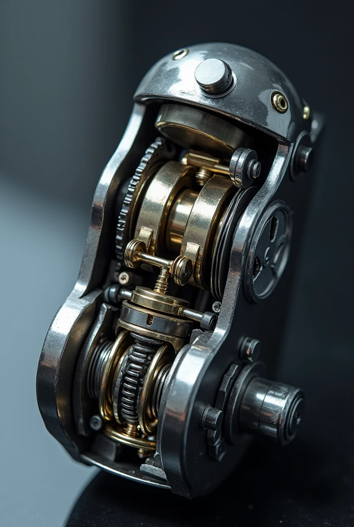 [Image description：Showing the internal structure of the C-class lock cylinder，Highlight its complex mechanical structure and high-strength material。]