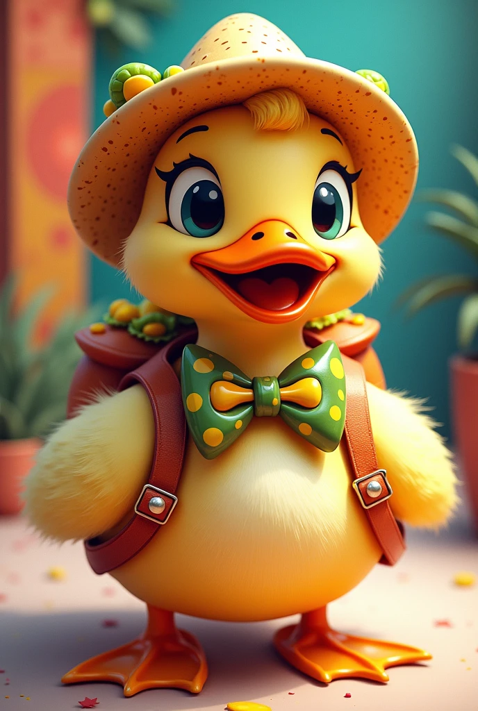 A duck with tacos