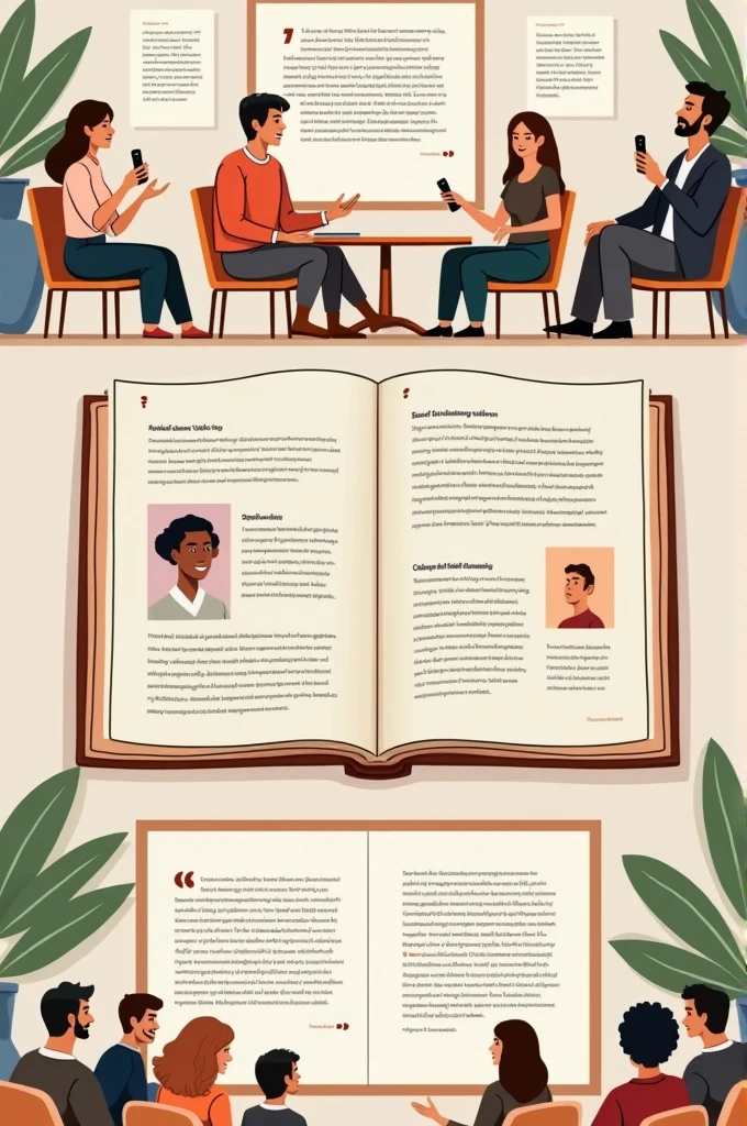 The Authentic talks log design 