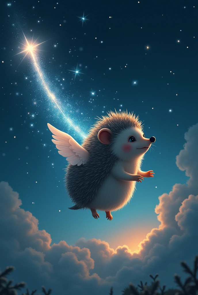 Be a hedgehog who can fly with the help of a shooting star.