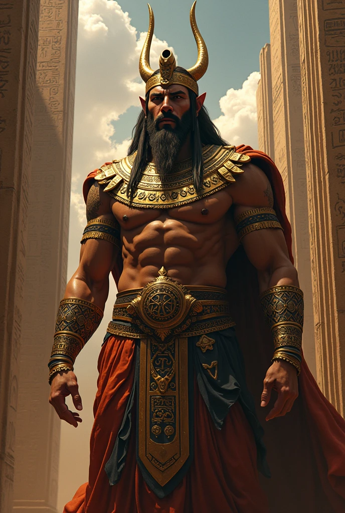 Marduk god realistic