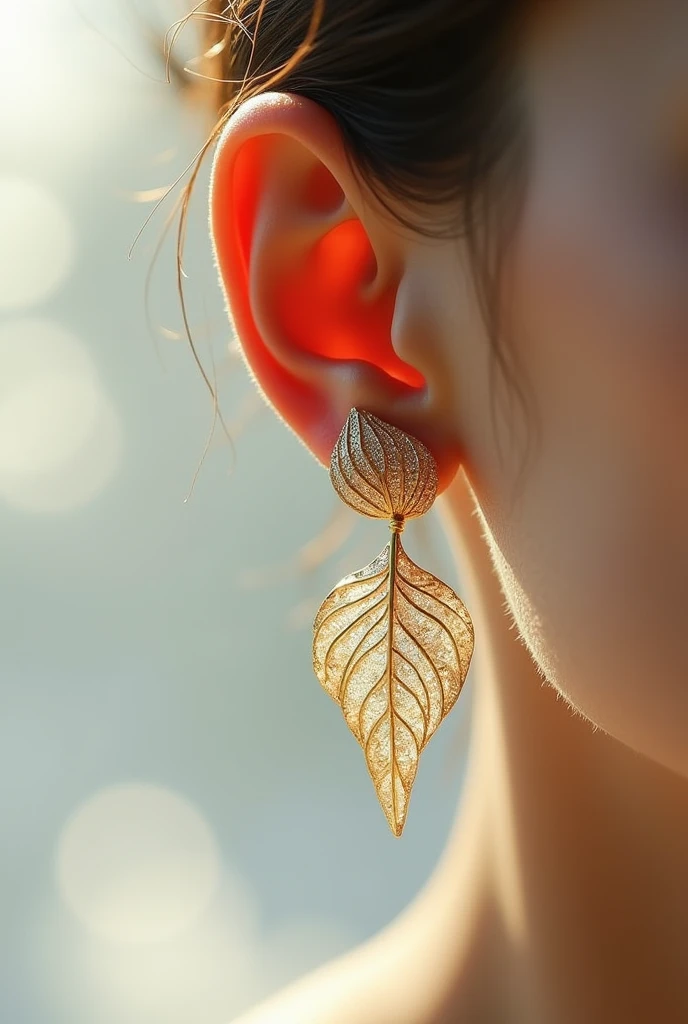 create an earring template using the earring