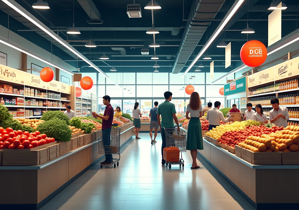 Super market frot image only goods 
