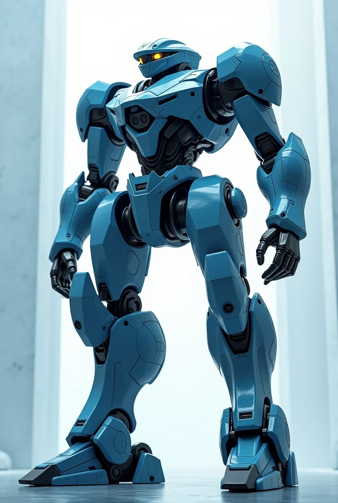 Blue print battle mech