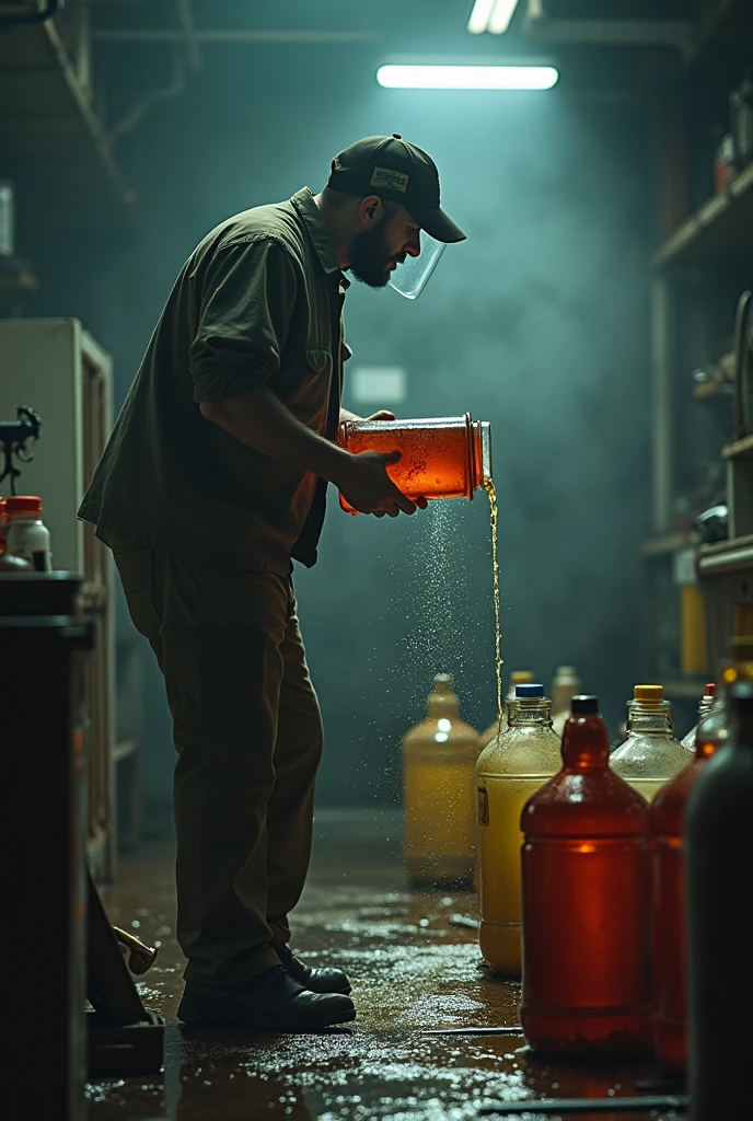 Chemical handling without PPE