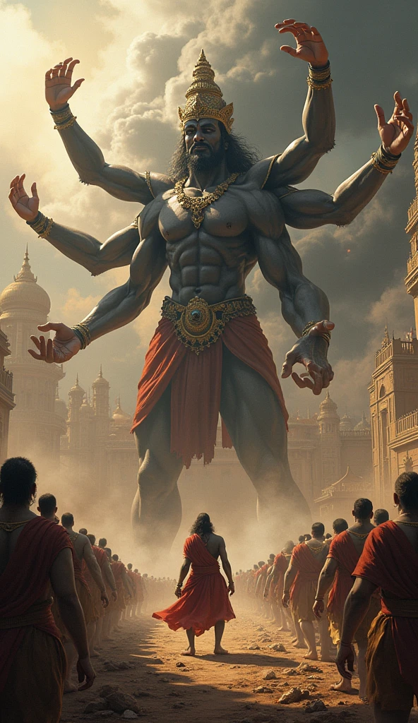 Bibhisan abondon ravan