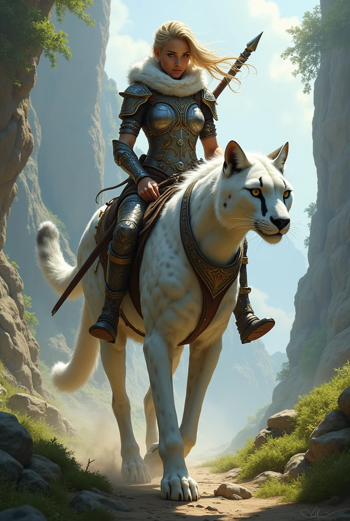 Ryder women race white cheetah