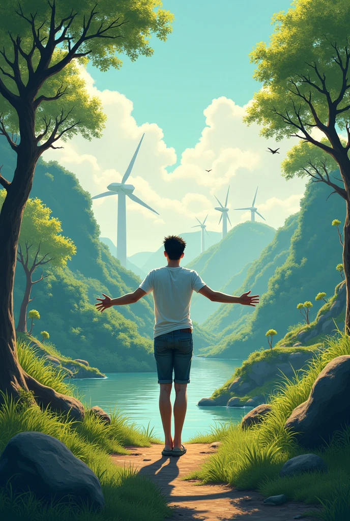 Create a cover for a paper on sustainable innovation