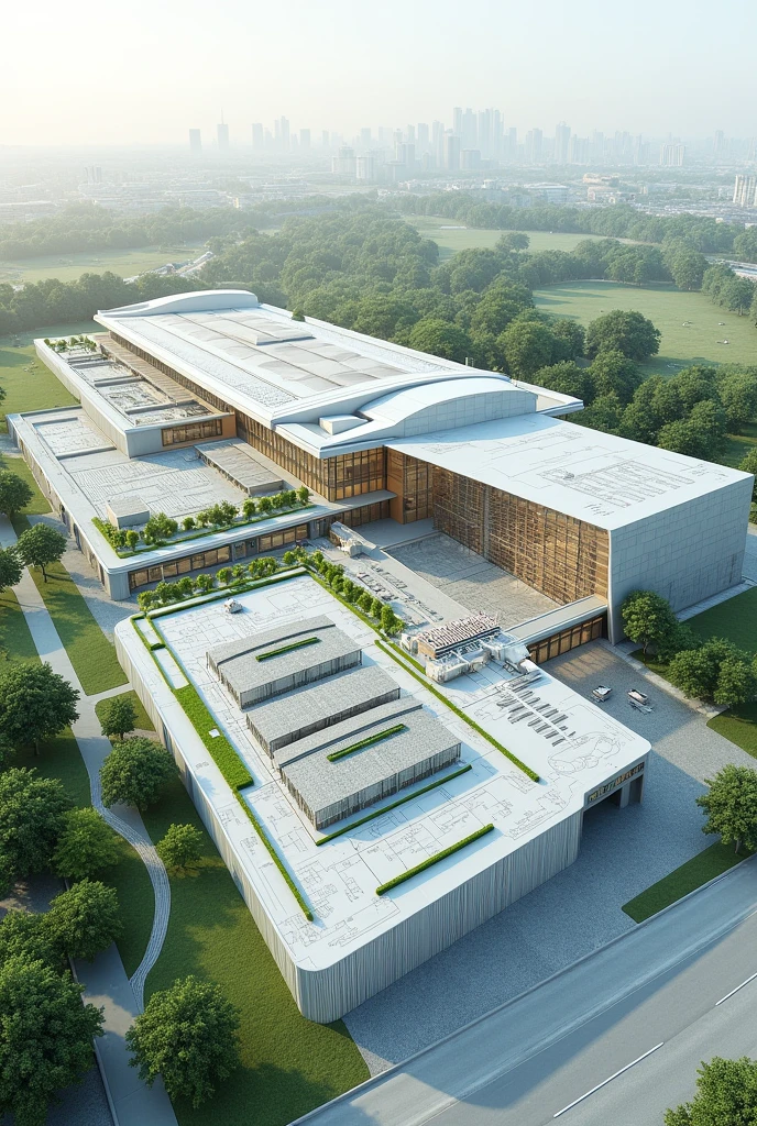 Blueprint of a Waste Treatment Plant Project for a Smart City