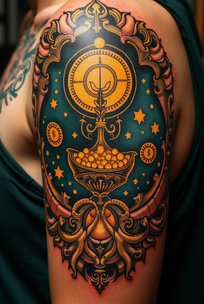 Tattoo to attract money