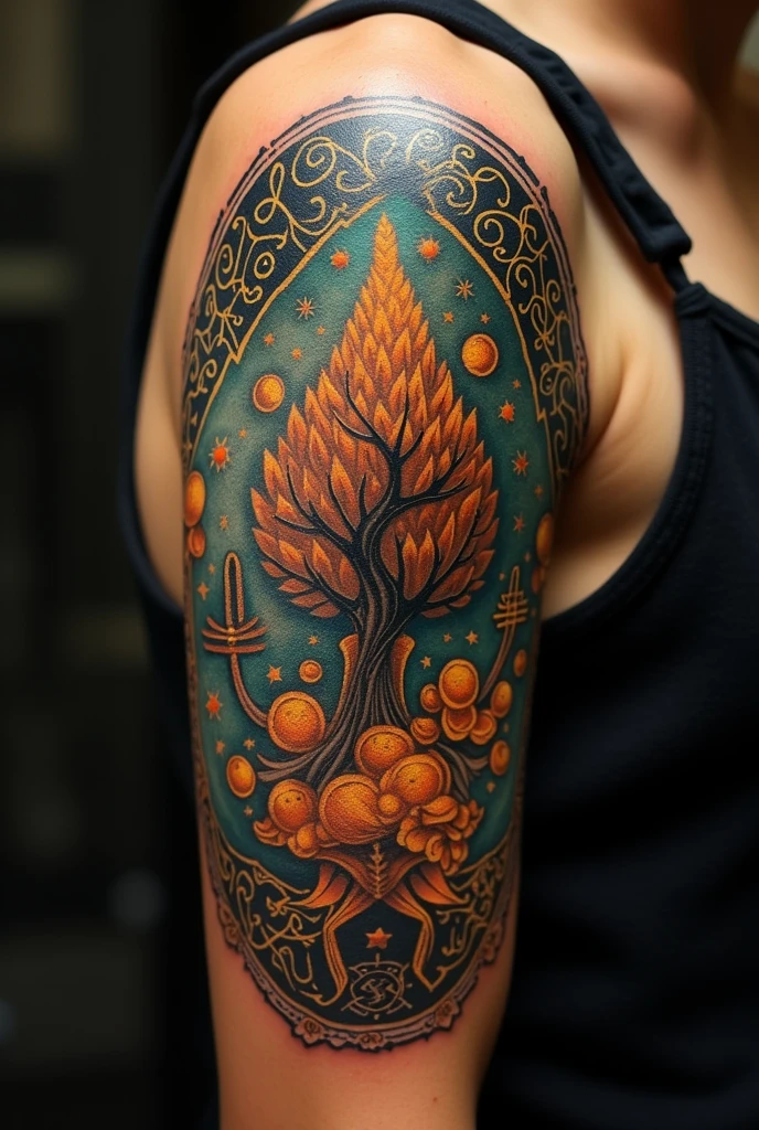 Tattoo to attract money