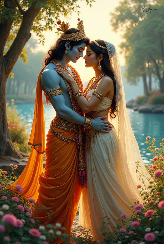 Create a beautiful Radhakrishna