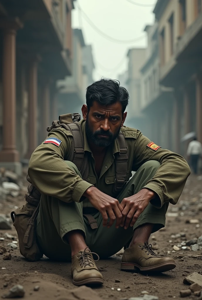 Poor drunk Indian army