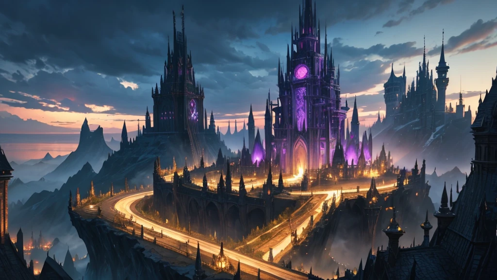Create Warlock Kingdom landscape