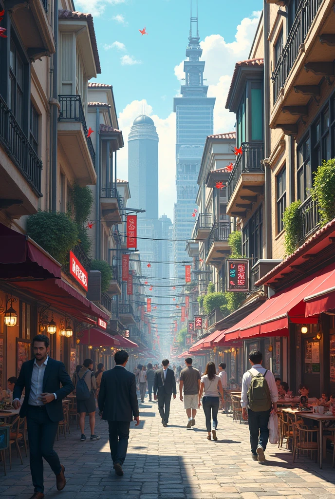 Generate me a street