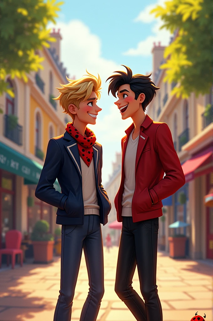 Adrien Agreste and Nino Lahiffe
