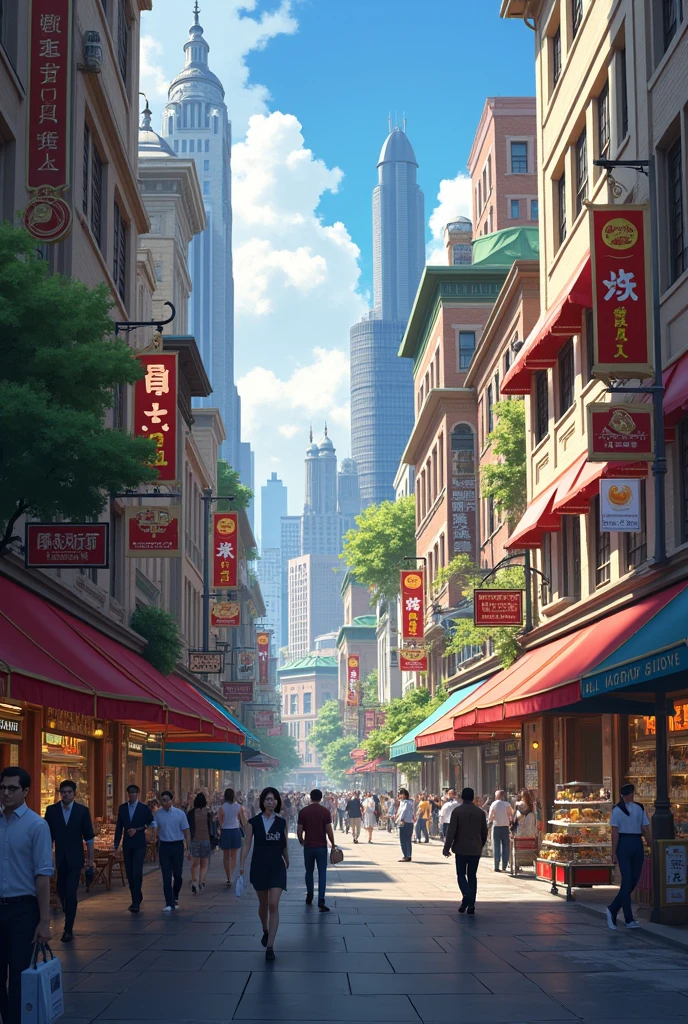 Generate me a street
