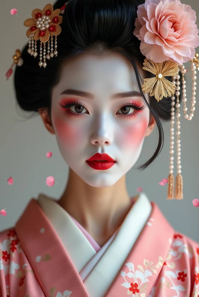 jade picon dressed as a geisha