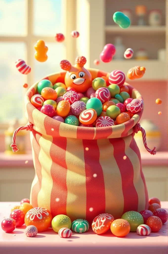 Draw a bag of candy