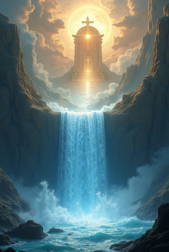 river coming out of god's throne