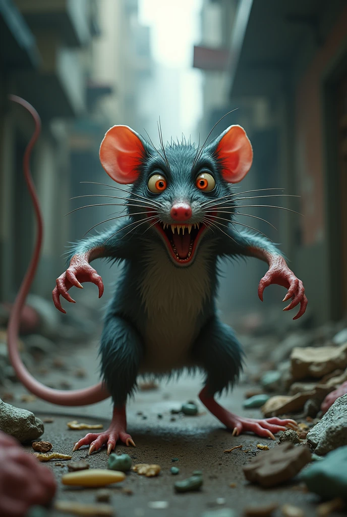crazy rat