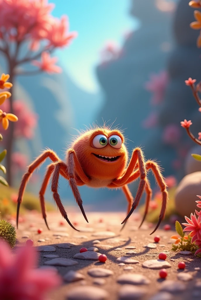 Spider , animated