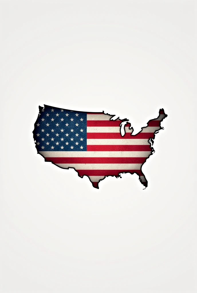 Make a basic front and back shirt for my exhibition about the United States