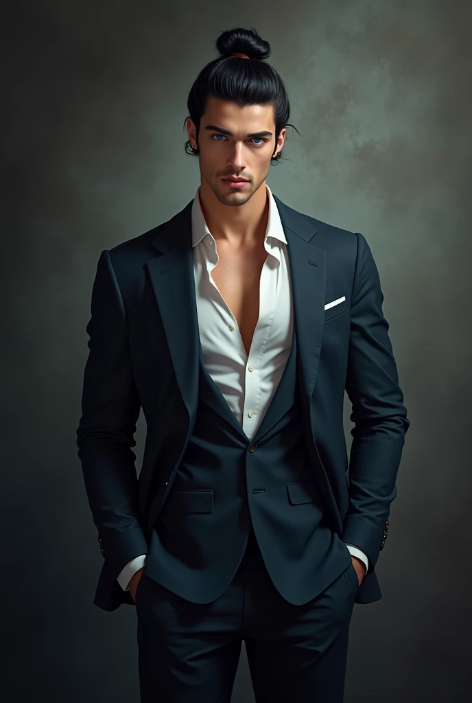 So handsome, so flirtatious, so handsome, so charming, with a holy face, a hot body, and a top-notch handsome guy