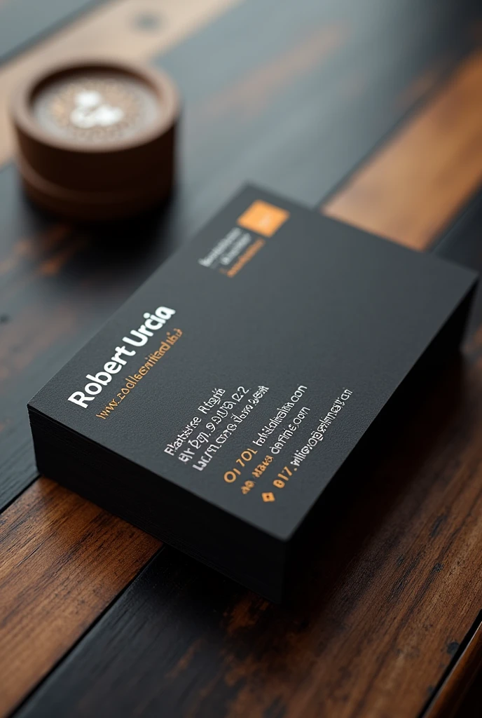 Business card for attorney Robert Urcia Laredo