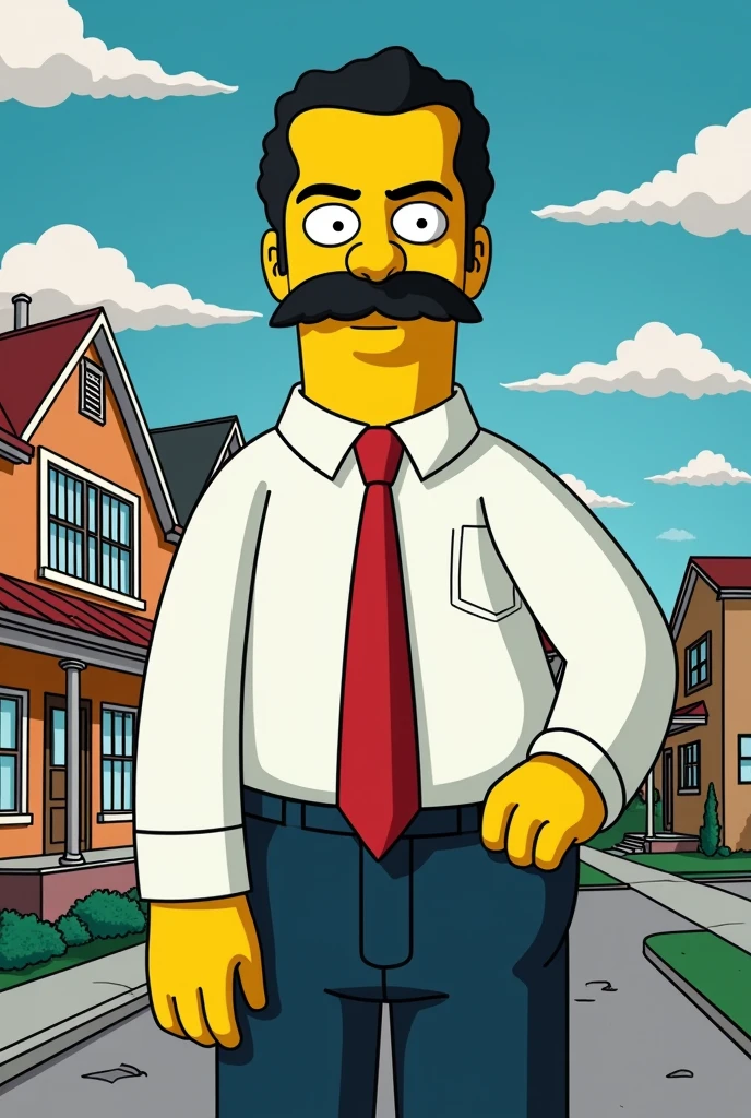 Nicolas Maduro version of the Simpsons