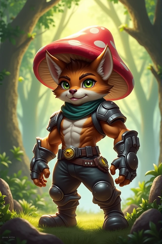 teemo from league of legends buffed