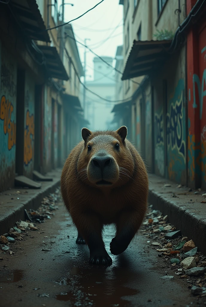 Capybara animal in Brazilian crime