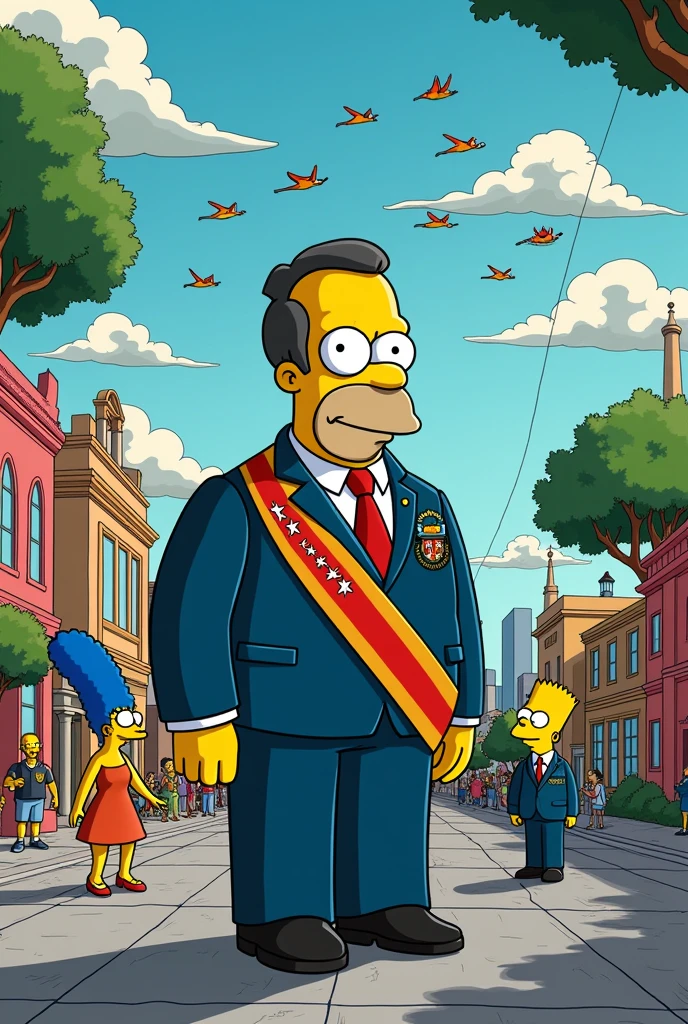 President of Venezuela, Simpsons version