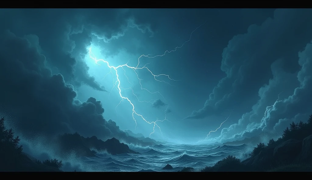 In 3D animation.How does the story use the storm as a metaphor for life's challenges?